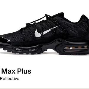 Nike Air Max Plus Black Reflective Shoes